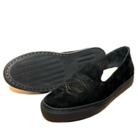 UNMARKED "embroidery slip-on sneaker”(black)unisex