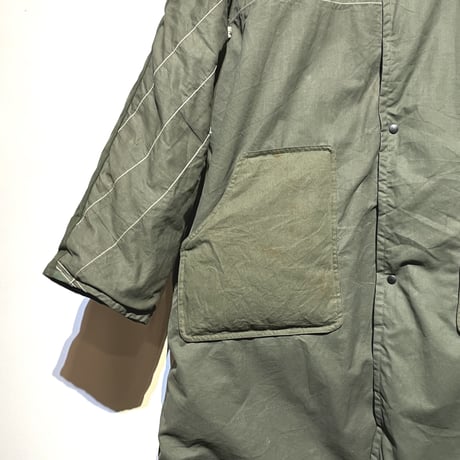 Slow Hands "recycle tent down coat"(olive)S-A unisex