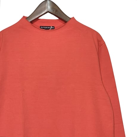 TigreBrocante"medium hard 天竺 bottle neck 9分袖"(orange)unisex