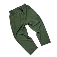 Slow Hands"nylon×polyester starch Morocco pants"(olive)unisex