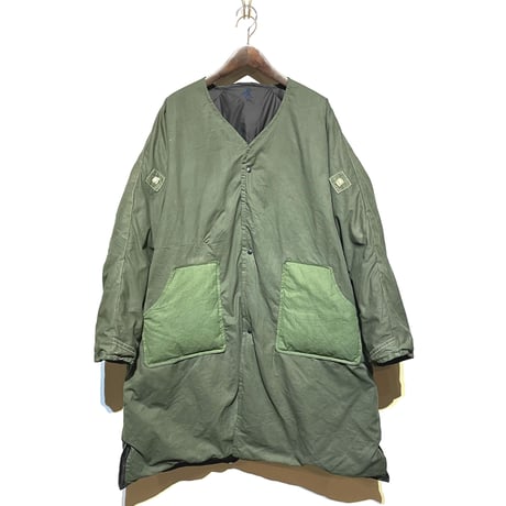 Slow Hands "recycle tent down coat"(olive)M-A(unisex)