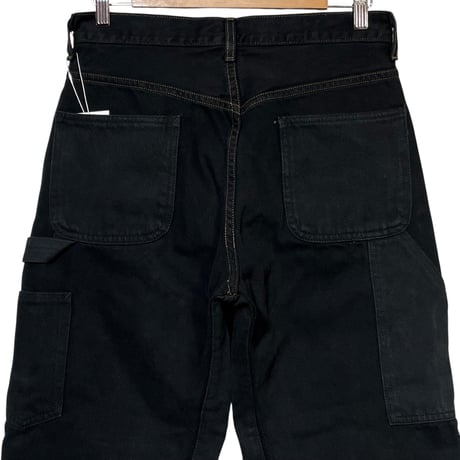 yoused "double knee painter pants" (black) size.1A unisex