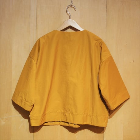 TigreBrocante"グログランクルーネックジャケット“(yamabuki)women's