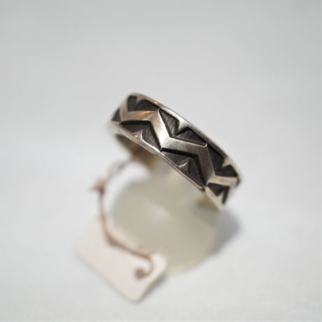 indian jewelry "elvira bill(navajo)"stamped ring A