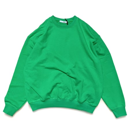 amne "FRENCH TERRY oval crew" (green) unisex