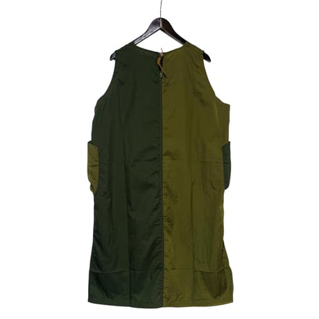 dip ltd "nylon switching onepiece" (olive combi)women's