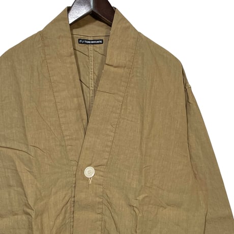 TigreBrocante"80 high density linen KIMONO shirts"(beige)unisex