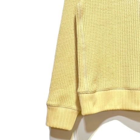 Jackman"cotton waffle midneck"(butter) unisex