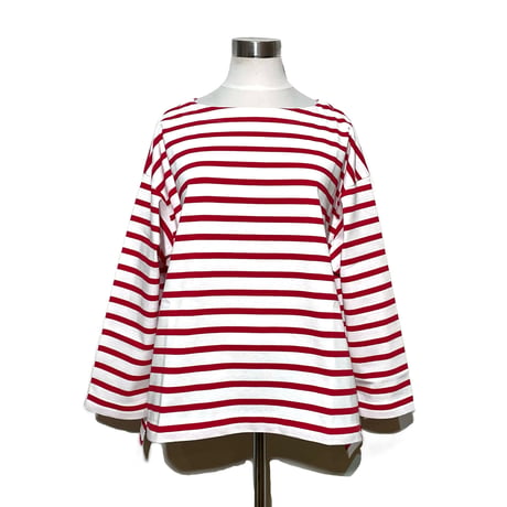 amne "BORDER"gride basque (red)unisex