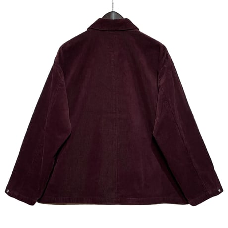 amne "14CORDUROY"coaching jacket (bordeaux) unisex