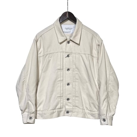 CAERULA PER LIGHTS"corduroy blouson"(white)unisex