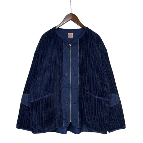 FUNSET OF ART "jumbo cord liner jacket"(indigo)unisex