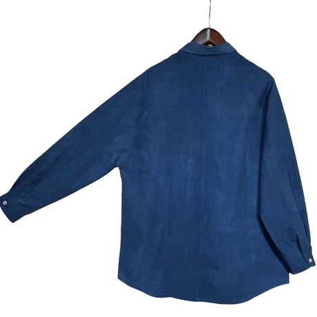 Slow Hands "dolman shirts with pocket"(indigo)unisex