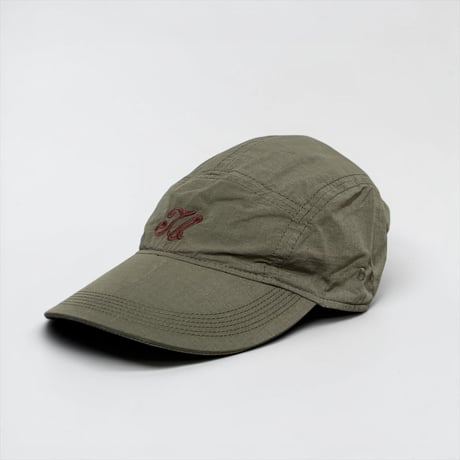 TigreBrocante"10.5oz flat denim& cotton nylon rip running hat (unisex)