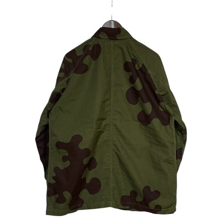 TigreBrocante"zimbabwe cotton TB ameba camo coverall"(khaki)unisex