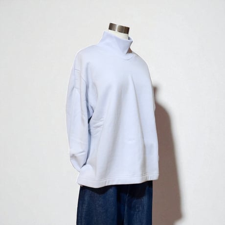 ASEEDONCLOUD"Handwerker HW turtle sweater" (light.blue) unisex
