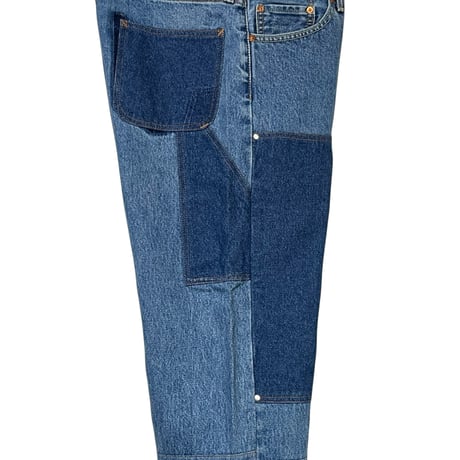 yoused "double knee painter pants" (indigo) size.1A unisex