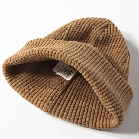 Jackman “cotton waffle knit cap” unisex