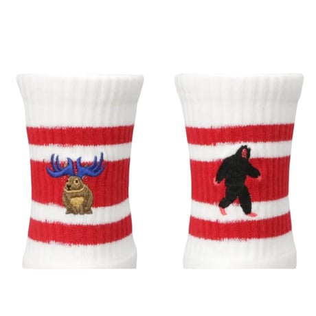 decka quality socks"SHOWATABÉ by BRÚ NA BÓINNE"Skater Socks | Embroidery