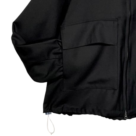 amne"GABARDINE"covered blouson(black)unisex