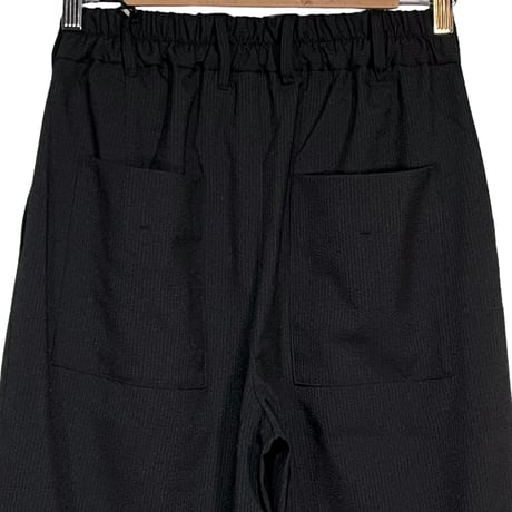 amne "SEER SUCKER eel's" (black) unisex
