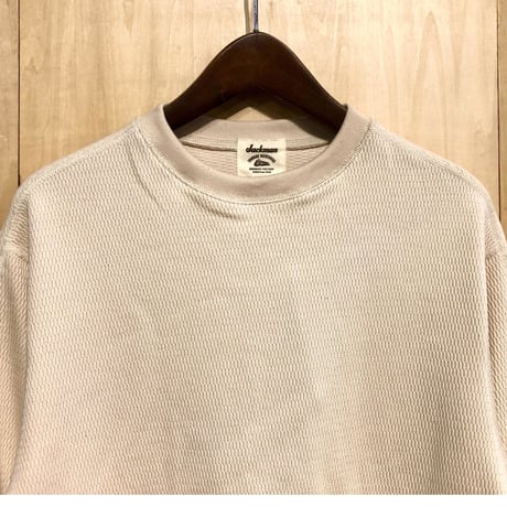 Jackman"thermal crew neck"(kinari) unisex