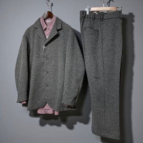amne "TWEED”modern jacket (black white)unisex