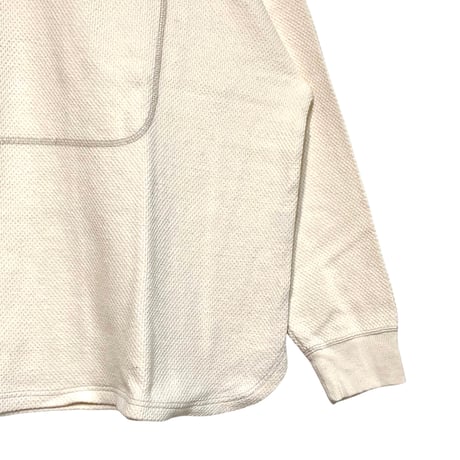 TigreBrocante"3seam honycomb waffle L/S T"(natural)unisex