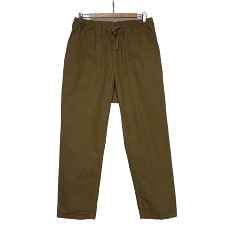 TigreBrocante"zimbabwe cotton tagosaku long pants“(beige) unisex