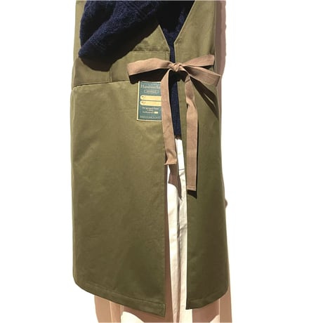ASEEDONCLOUD"Handwerker apron" (khaki) unisex