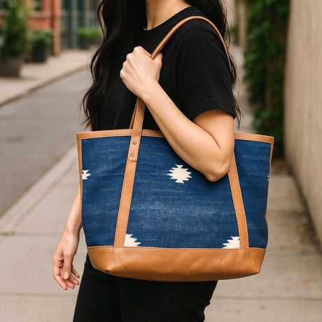 LIMONCHELLO"vintage rug tote"(one)