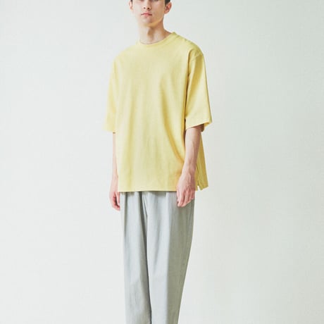 amne "JERSEY H_s tee" (yellow) unisex