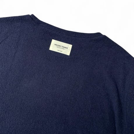 HOLIDAY TRUNKS"homebody3 Pile Long sleeve tee Ver2.0(navy)unisex