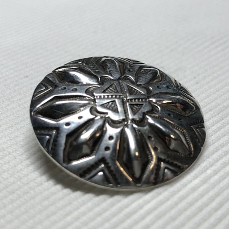 indian jewelry “ray adakai(navajo)” stamped concho heir elastic B