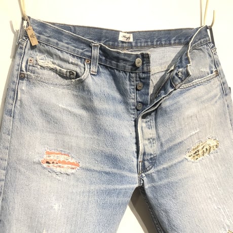 KNIFEWING "rebuild series" used US Levi's bandana remake(86D)unisex