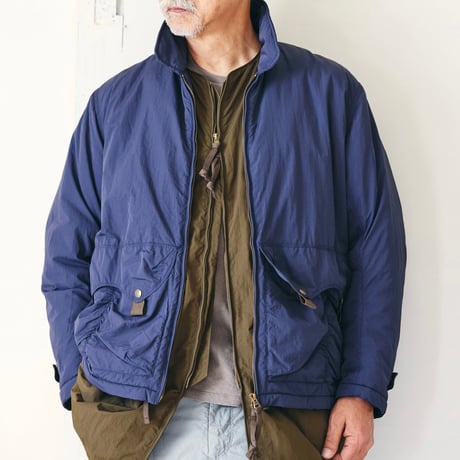dip ltd "thinsulate®nylon army pocket blouson" (dk navy)unisex