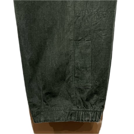 SlowHands”RCL tent fatigue pants"(olive-M)unisex