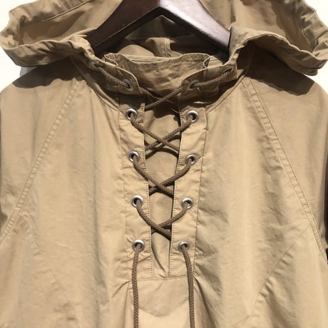 TigreBrocante"Lace UP Parka"(cafe ou lait)unisex
