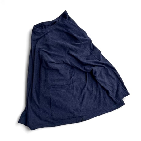 HOLIDAY TRUNKS"homebody3 Pile Long sleeve tee Ver2.0(navy)unisex