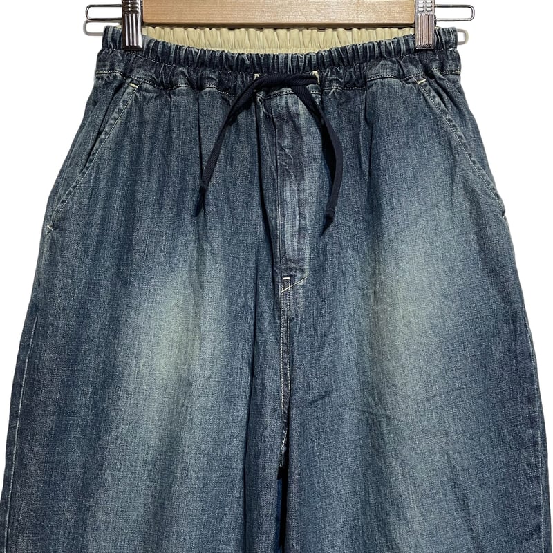 H.UNIT デニム　イージーパンツ　used wash indigo H.UNIT 