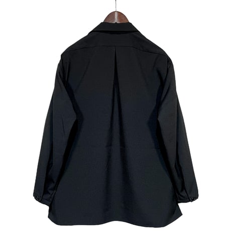 amne "SEER SUCKER japon jacket" (black) unisex