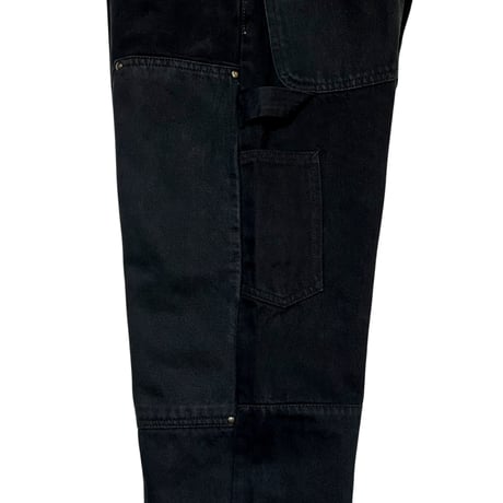 yoused "double knee painter pants" (black) size.1A unisex
