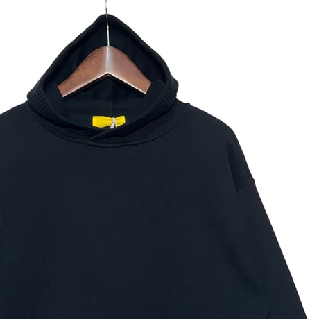 eyya"cotton knit hoodie "(black)unisex