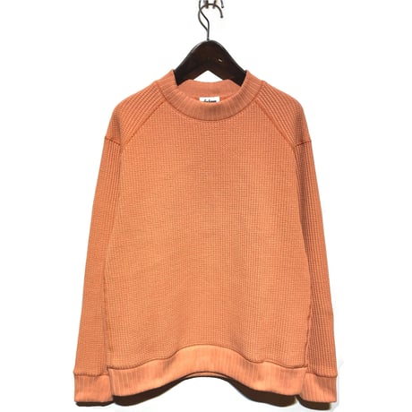 Jackman"cotton waffle mid neck"(apricot)unisex