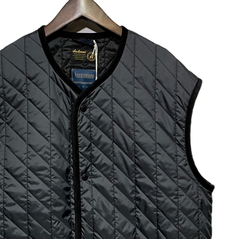 柔らかな質感の Lavenham X Jackman ベスト BB Mens Gilet ベスト