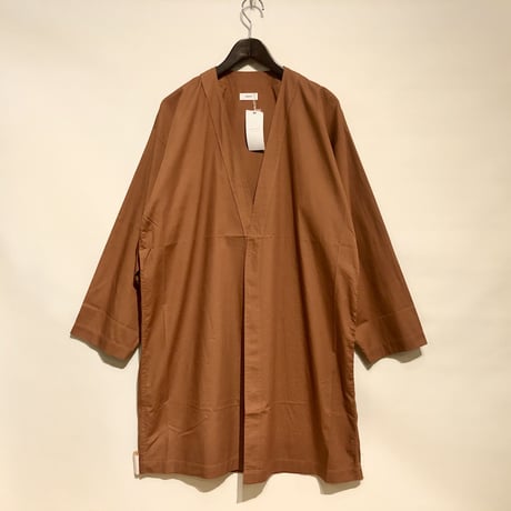 HUE "Slip-on type Jacket"(brown) unisex