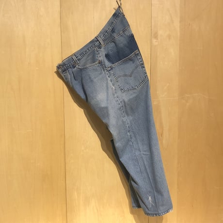 KNIFEWING"USA501 tuck tapered wide pants"L-A