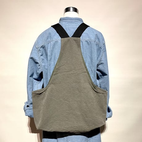 yoused "duck game vest(olive)unisex free