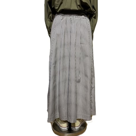 amne "STRIPE skirt" (brown) women’s