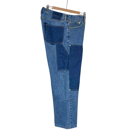 yoused "double knee painter pants" (indigo) size.1A unisex